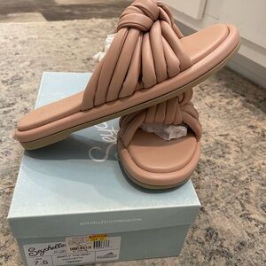 Seychelles Women's Blush Knotted Sandals